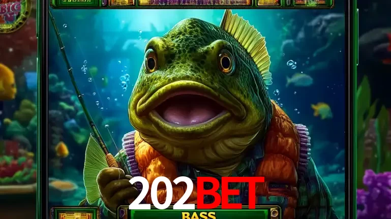 Personagem de peixe pescador do popular jogo de slot com tema de pescaria, uma das emocionantes opções de caça-níqueis para jogar e ganhar no cassino 202bet.
