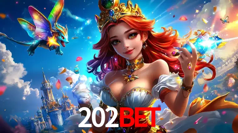 A princesa de um reino de fantasia mágico, com seu pequeno dragão, apresentando um mundo de prêmios encantados nos jogos de caça-níqueis do cassino 202bet.